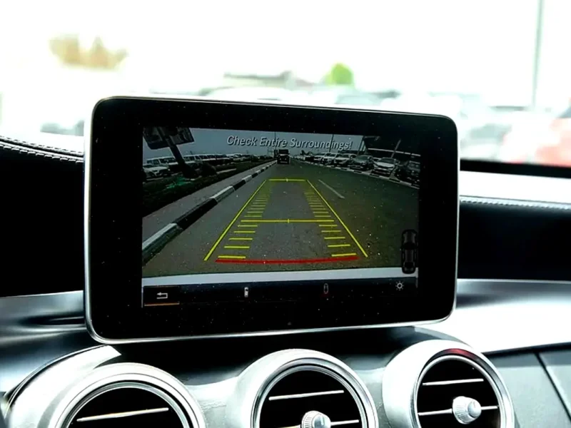 2017 Mercedes-Benz C-Class C43 AMG 6 Cylinders Engine White Red Sedan