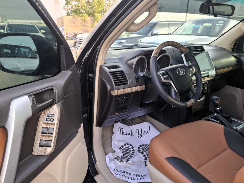 2011 Toyota Prado 2.7L 4 Cylinders Engine Modified to 2022 Black Tan SUV