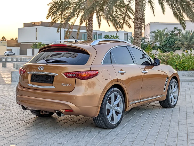 2008 Infiniti FX50 Other 8 Cylinder Petrol Engine Orange Brown SUV