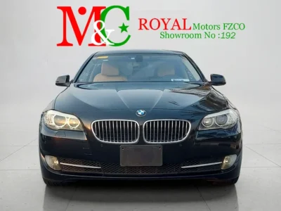 2010 BMW 5-Series 528i 6 Cylinder Petrol Engine Black Beige Sedan