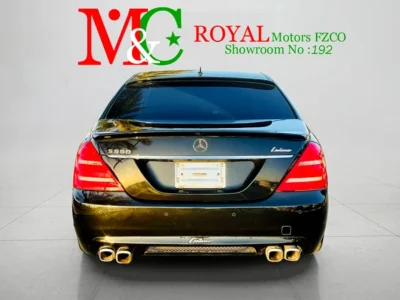 2008 Mercedes-Benz S-Class S 350 6 Cylinders Petrol Engine Black Sedan