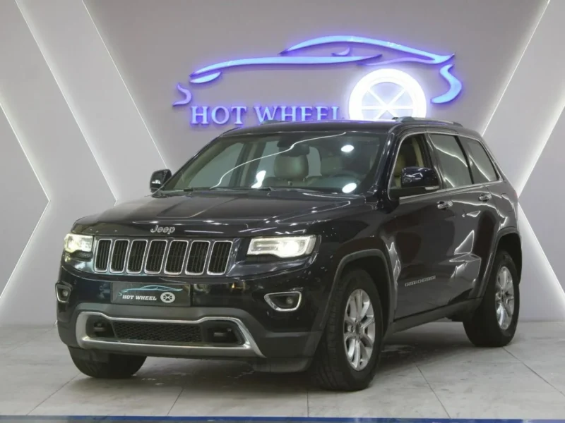 2014 Jeep Grand Cherokee Limited 6 Cylinder Petrol Engine Black Beige SUV