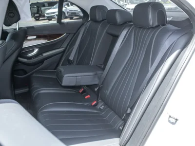 2017 Mercedes-Benz E-Class E400 4Matic 6 Cylinders Engine White Black Sedan