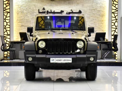 2018 Jeep Wrangler Willys Wheeler 6 Cylinders Petrol Engine Beige Black Crossover