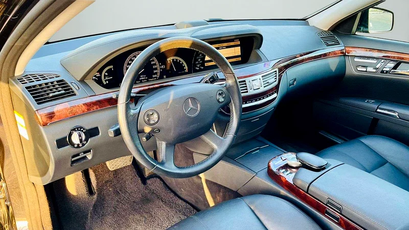 2008 Mercedes-Benz S-Class S 350 6 Cylinders Petrol Engine Black Sedan