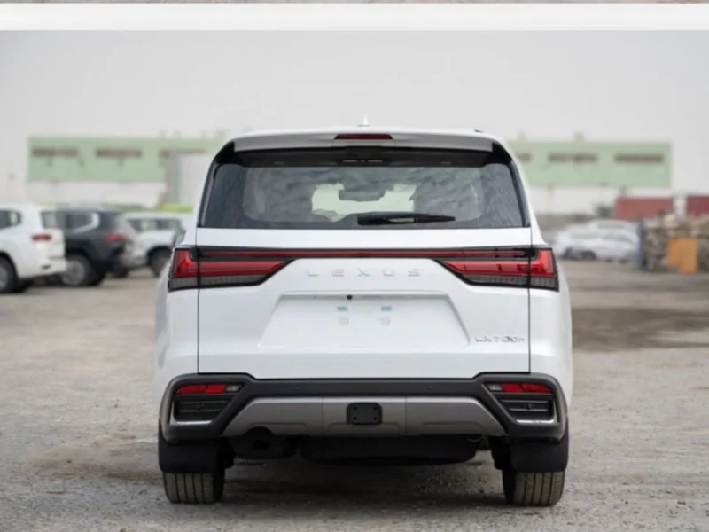 2026 Lexus LX700 Hybrid VIP 3.5L Twin Turbo 4 Cylinder Engine White Orange SUV