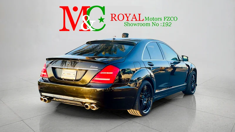 2008 Mercedes-Benz S-Class S 350 6 Cylinders Petrol Engine Black Sedan