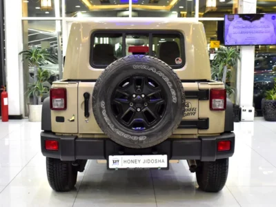 2018 Jeep Wrangler Willys Wheeler 6 Cylinders Petrol Engine Beige Black Crossover