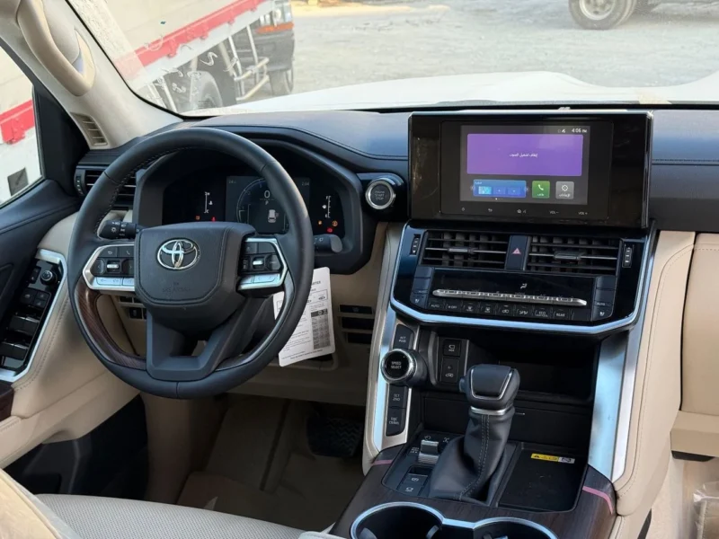 2026 TOYOTA LAND CRUSER GXR 4.0 Liter 6 Cylinder Petrol Engine White Beige SUV