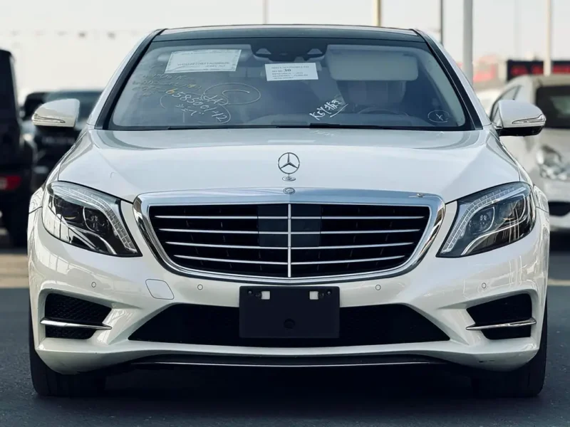 2015 Mercedes-Benz S-Class S 400 h 6 Cylinders Petrol Engine White Sedan