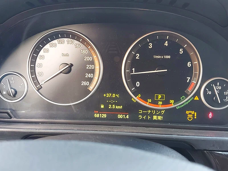 2010 BMW 5-Series 528i 6 Cylinder Petrol Engine Black Beige Sedan