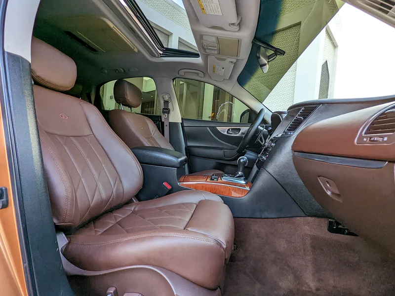 2008 Infiniti FX50 Other 8 Cylinder Petrol Engine Orange Brown SUV
