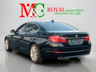 2010 BMW 5-Series 528i 6 Cylinder Petrol Engine Black Beige Sedan