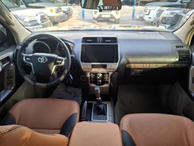 2011 Toyota Prado 2.7L 4 Cylinders Engine Modified to 2022 Black Tan SUV