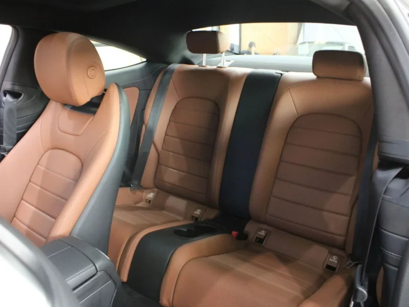 2020 Mercedes-Benz C 200 Coupe 2.0L 4 Cylinder Engine GCC Black Tan