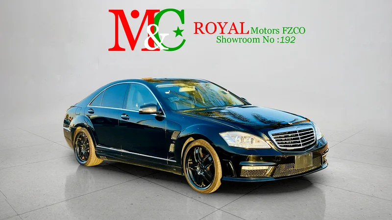 2008 Mercedes-Benz S-Class S 350 6 Cylinders Petrol Engine Black Sedan