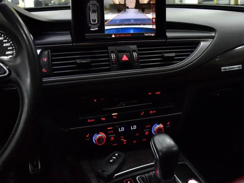 2016 Audi S7 4.0 TFSI Quattro 8 Cylinder Petrol Engine Blue Red Sedan GCC