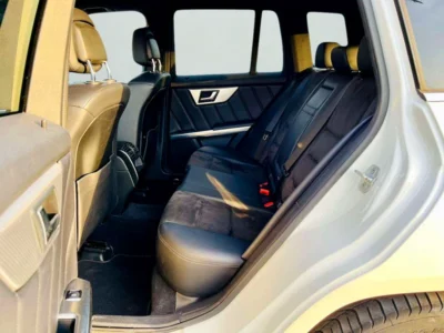 2013 Mercedes-Benz GLK-Class GLK 350 4matic 6 Cylinder Engine SUV White Black