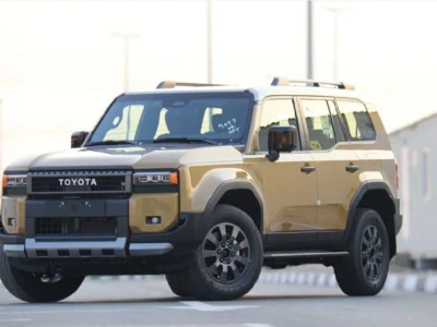 2026 Toyota Prado Adventure Dual Tone 2.4L 4 Cylinders Petrol Engine Brown Tan SUV