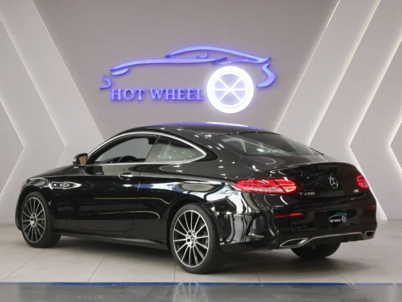 2020 Mercedes-Benz C 200 Coupe 2.0L 4 Cylinder Engine GCC Black Tan