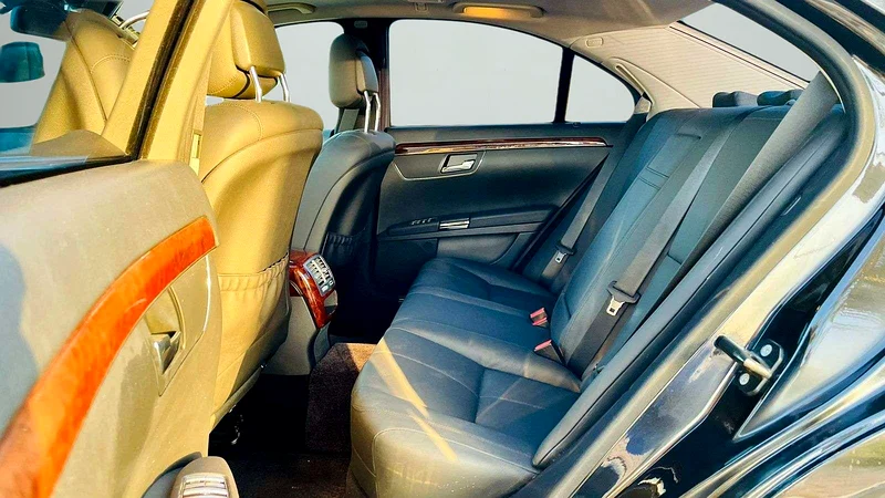 2008 Mercedes-Benz S-Class S 350 6 Cylinders Petrol Engine Black Sedan