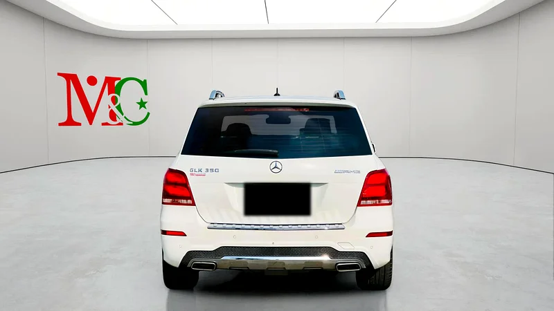 2013 Mercedes-Benz GLK-Class GLK 350 4matic 6 Cylinder Engine White Black SUV