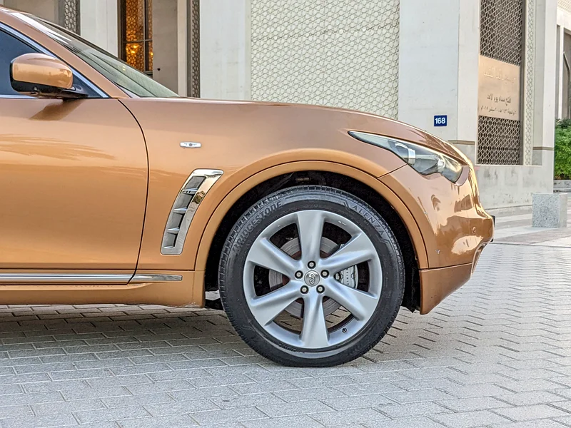 2008 Infiniti FX50 Other 8 Cylinder Petrol Engine Orange Brown SUV