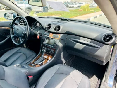 2007 Mercedes-Benz CLK-Class CLK 350 6 Cylinders Petrol Engine Grey Black