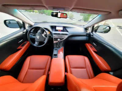 2012 Lexus RX-Series Other 6 Cylinders Petrol Engine Black Orange SUV