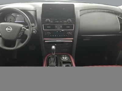 2024 Nissan Patrol Platinum LE 5.6 Liters 8 Cylinders Engine White Red SUV
