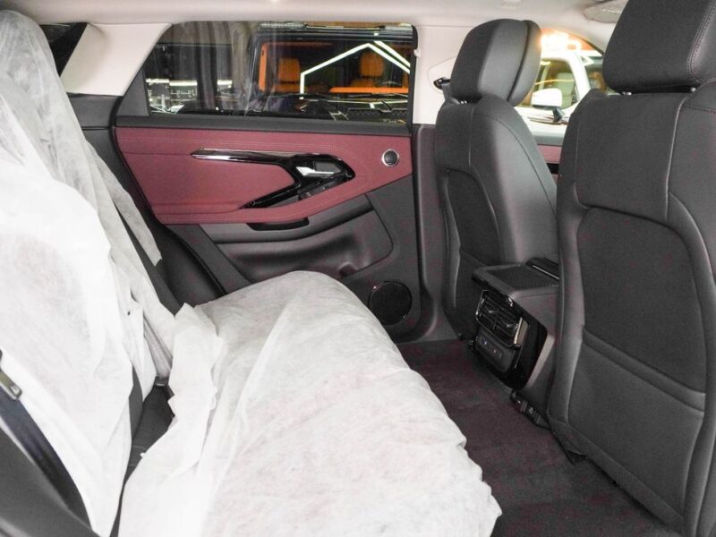 2025 Land Rover Range Rover Evoque 4 Cylinders Petrol Engine Silver Red SUV