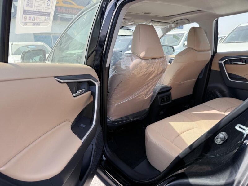2025 Toyota RAV 4 XLE 2.5L 4 Cylinder Engine Black Beige SUV Petrol