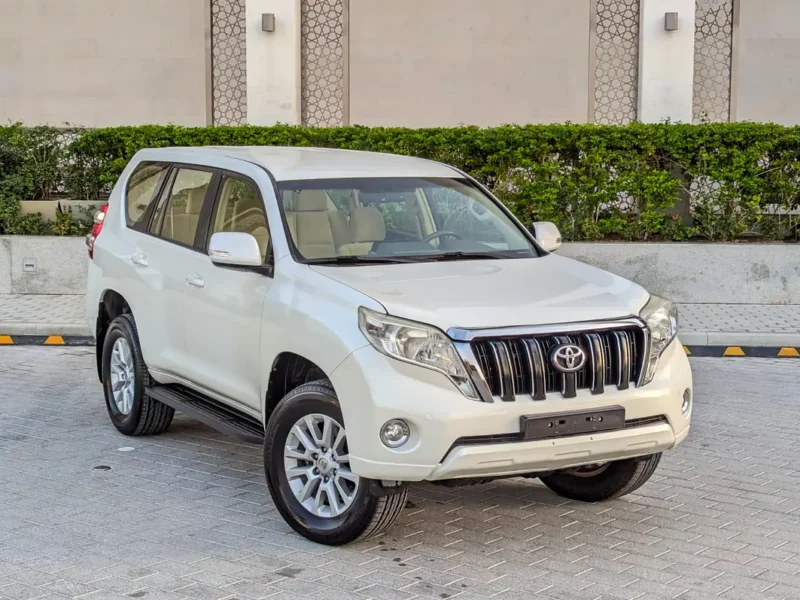 2016 TOYOTA PRADO GXR V4 Cylinders Engine 2.7 Litres White Beige SUV GCC