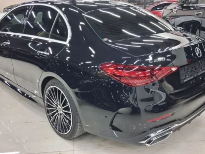 2024 Mercedes-Benz C 200 Premium 2.0L 4 Cylinder AMG KIT Black Red Sedan