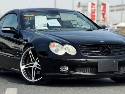 2005 Mercedes-Benz SL-Class SL 350 6 Cylinder Petrol Engine Black Convertible