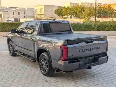2023 Toyota Tundra Crewmax Platinum 6 Cylinder Petrol Engine Grey Black Pickup