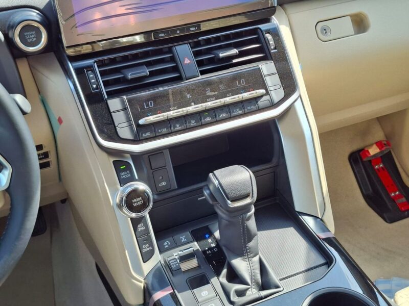 2025 Toyota Land Cruiser GXR 3.5 Litres 6 Cylinders Petrol Engine White Beige SUV GCC