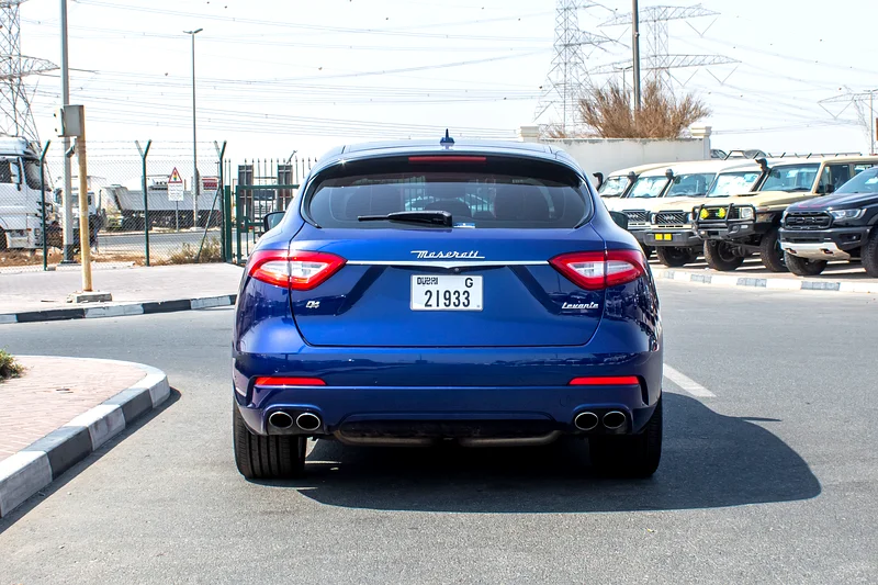 2017 Maserati Levante GranSport 6 Cylinders Petrol Engine Blue Red SUV