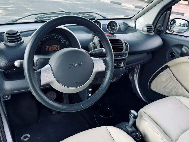 2007 Smart Fortwo Other 3 Cylinders Petrol Engine Green Beige Coupe