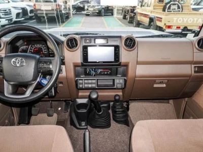 2024 Toyota Land Cruiser 70 4.0L V6 Engine MT Grey Brown SUV GCC Specs