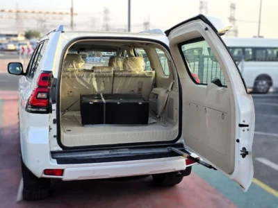 2023 Toyota Land Cruiser Prado VX 4.0l 6 Cylinder Petrol 4WD White Tan SUV