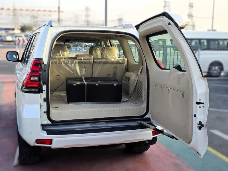 2023 Toyota Land Cruiser Prado VX 4.0l 6 Cylinder Petrol 4WD White Tan SUV