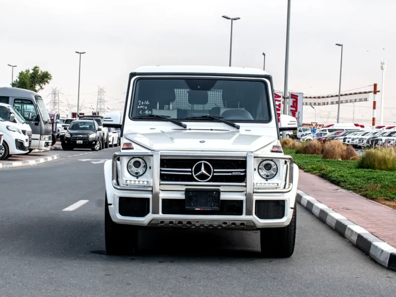 2016 Mercedes-Benz G-Class G 63 AMG 8 Cylinders Petrol Engine White SUV