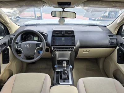 2023 Toyota Prado TX-L 4.0L 6 Cylinders Petrol Engine Grey Beige SUV GCC