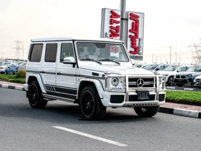 2016 Mercedes-Benz G-Class G 63 AMG 8 Cylinders Petrol Engine White SUV