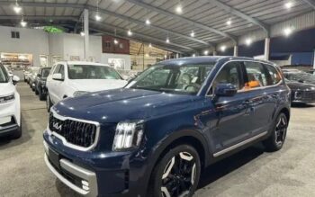 2024 Kia Telluride 3.8 Litres V6 Cylinder Engine Gasoline Blue Beige SUV