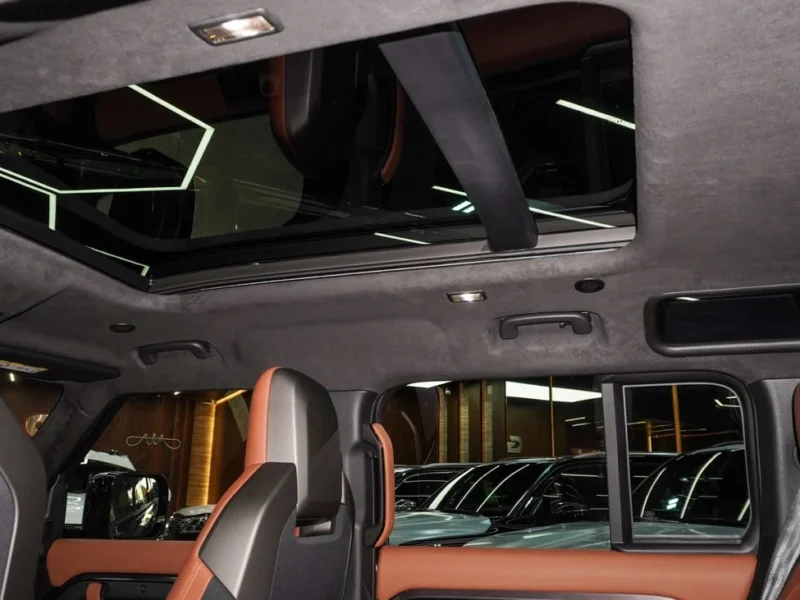 2025 Land Rover Defender 8 Cylinders Petrol Engine Grey Tan SUV 4WD