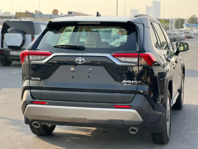 2025 Toyota RAV 4 2.5 Litres 4 Cylinder Hybrid Engine Black Beige SUV GCC