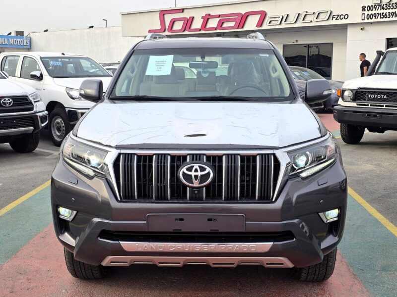 2023 Toyota Prado TX-L 4.0L 6 Cylinders Petrol Engine Grey Beige SUV GCC