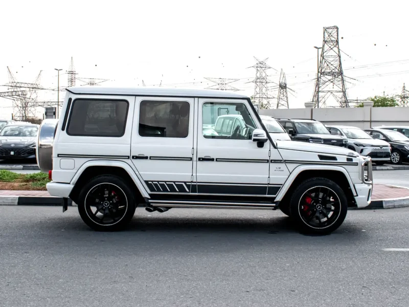 2016 Mercedes-Benz G-Class G 63 AMG 8 Cylinders Petrol Engine White SUV